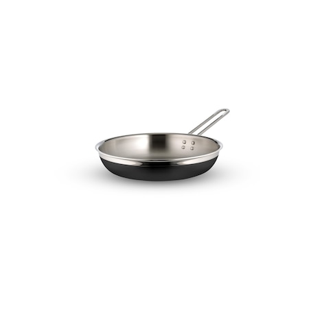 Bon Chef Country French 2 Saute Pan/Skillet-Long Hndle No Cov  11"X2 1/8"  2 Qt 12 Oz - Black 71308-CF2-B